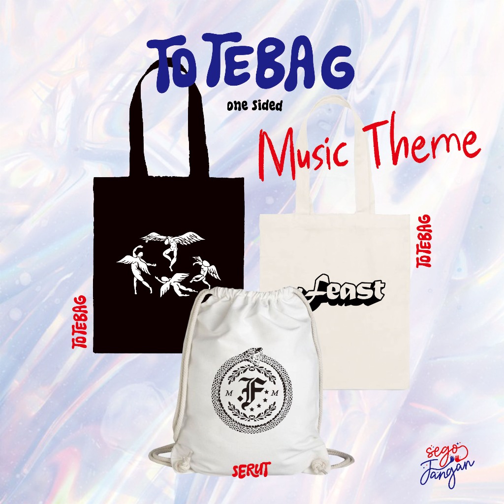 TOTEBAG - TAS SERUT FEAST HINDIA LOMBA SIHIR BASKARA - FANMADE