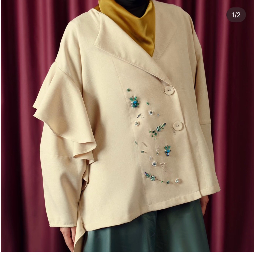 DANISHA OUTER KHAKI - JENNA&KAIA