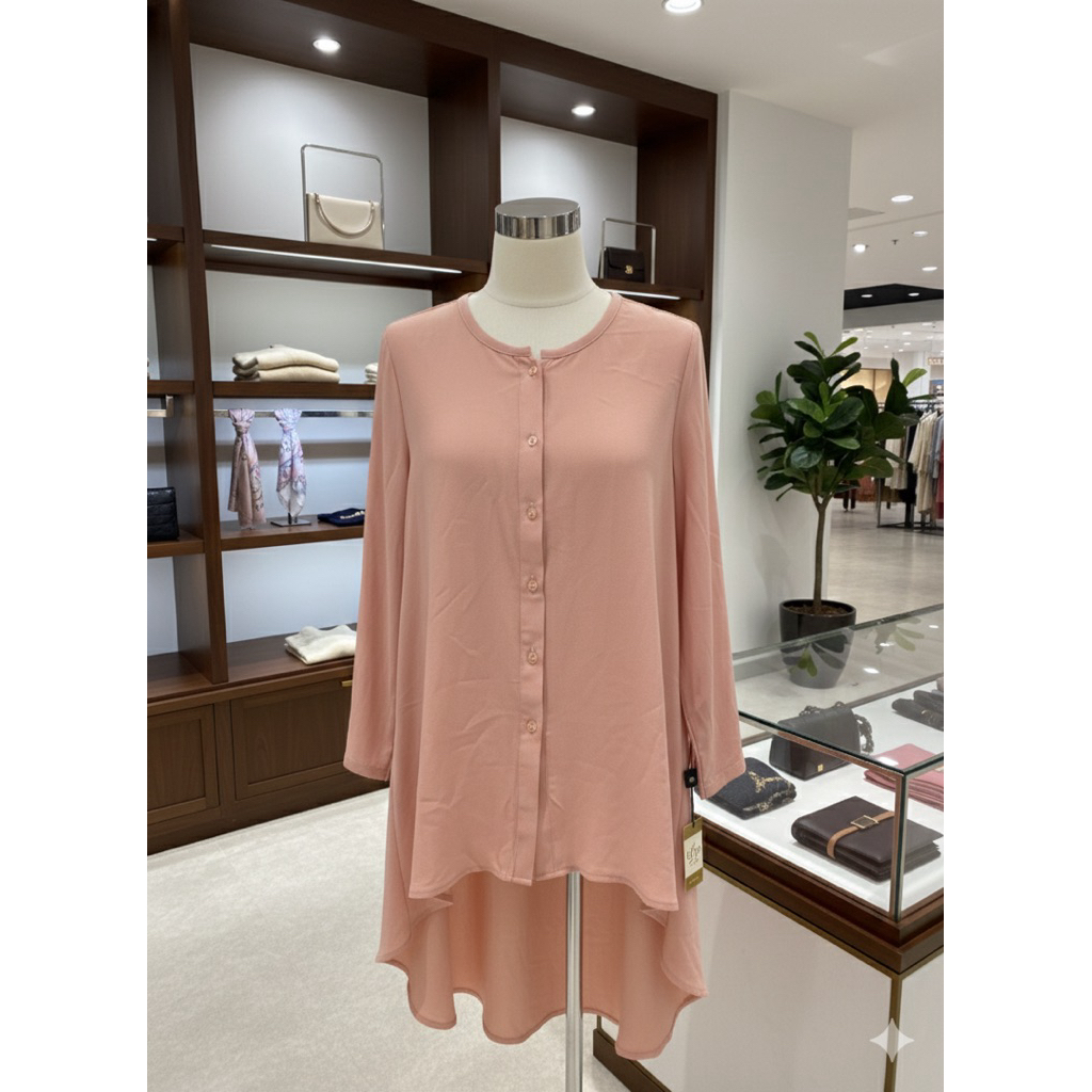 Atasan Blouse Semi Tunik Wanita Brand Butik “Adrian Collection”