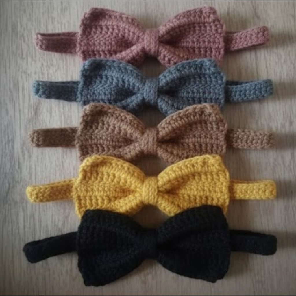 Konektor Masker Rajut Pita