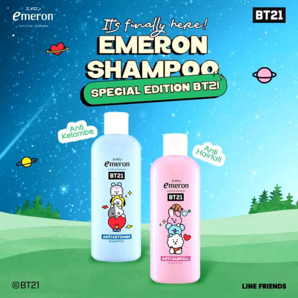 Emeron BT21 Shampo 340ml