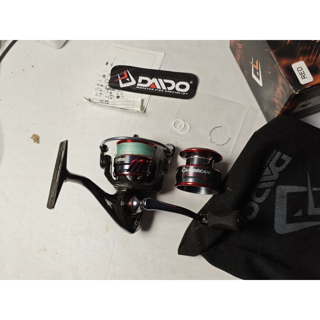 reel DAIDO CARRIBEAN 1000 dual Spool