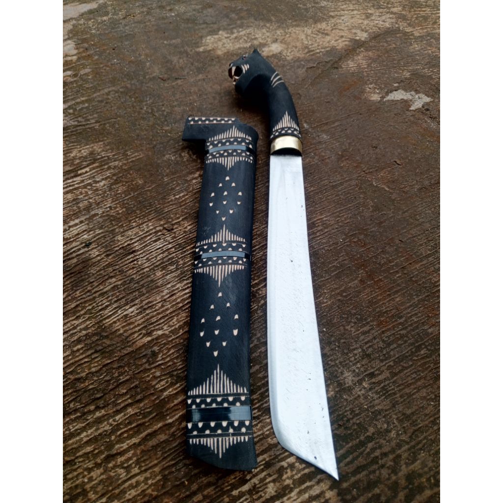 Golok Ukir Macan Serbaguna Asli Khas Banten