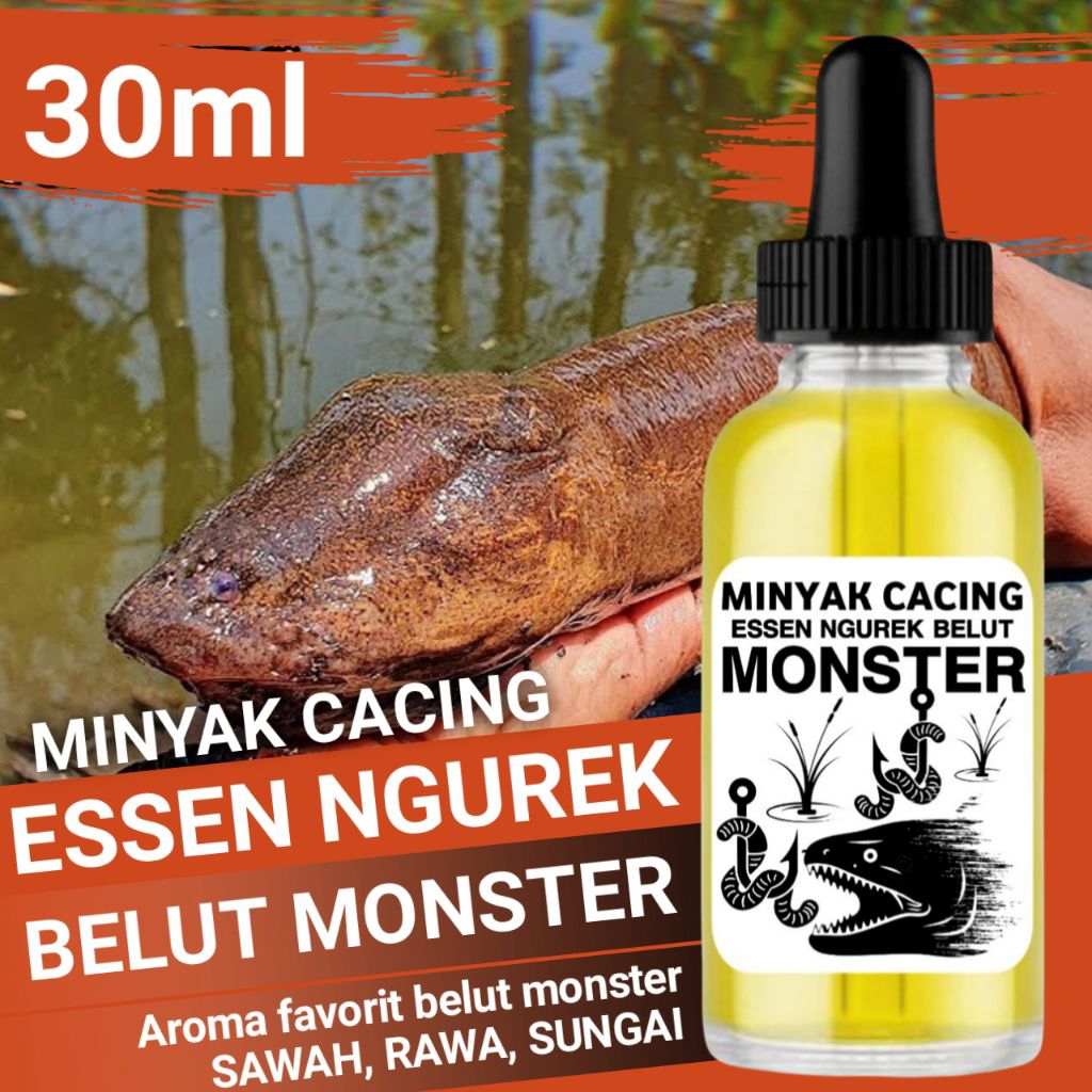 Essen mancing belut minyak cacing