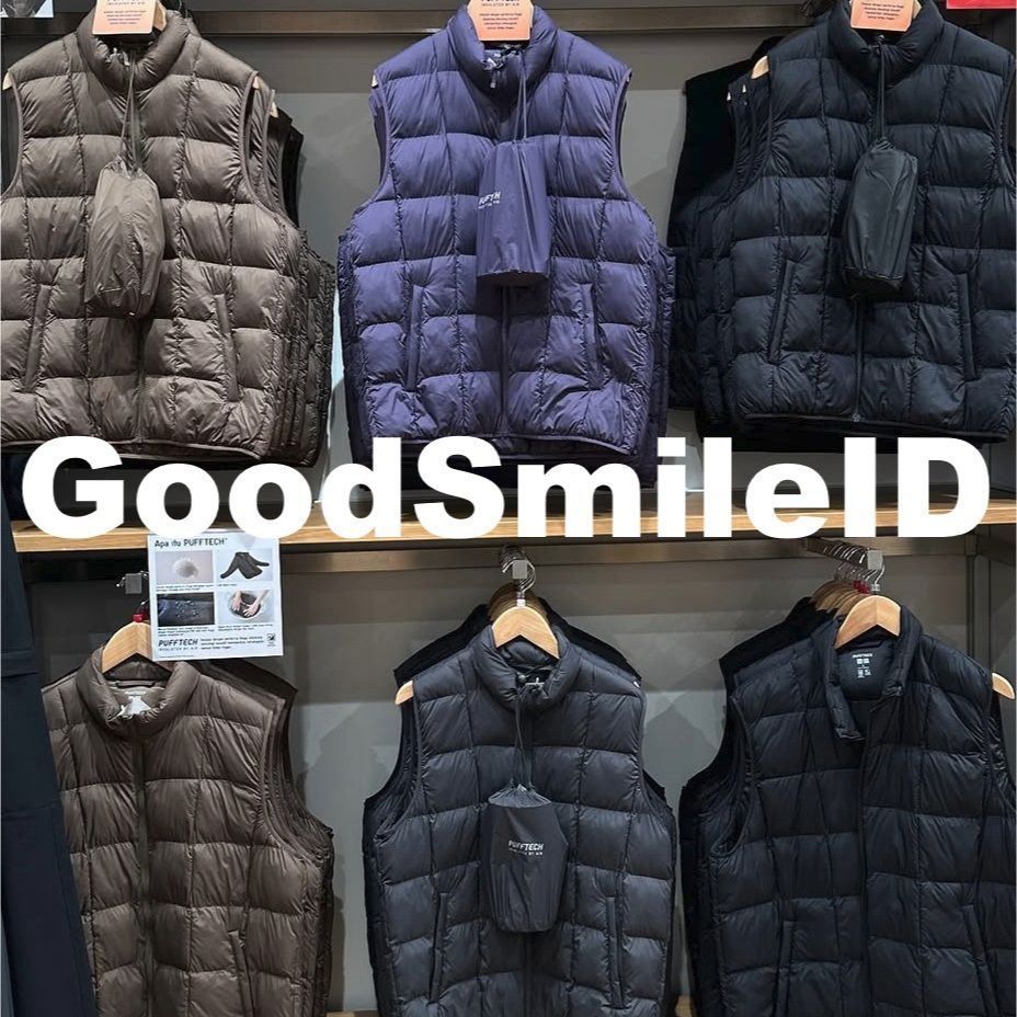 SALE  Men PUFFTECH  Rompi / Ultra Light Down Quilt Winter Vest Jaket Pria JASTIP UNIQLO