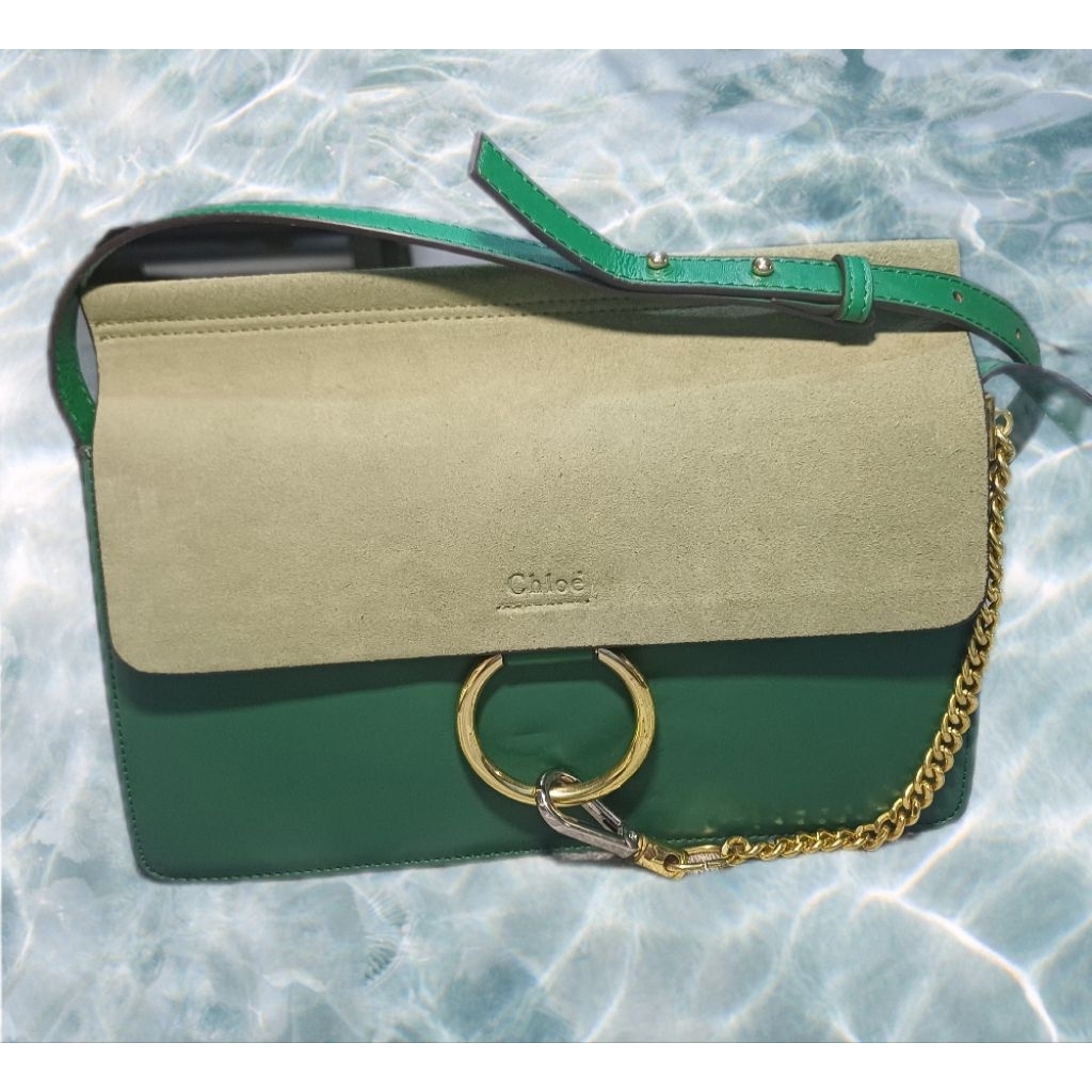 Tas Second Hijau Botol CHLOiiii