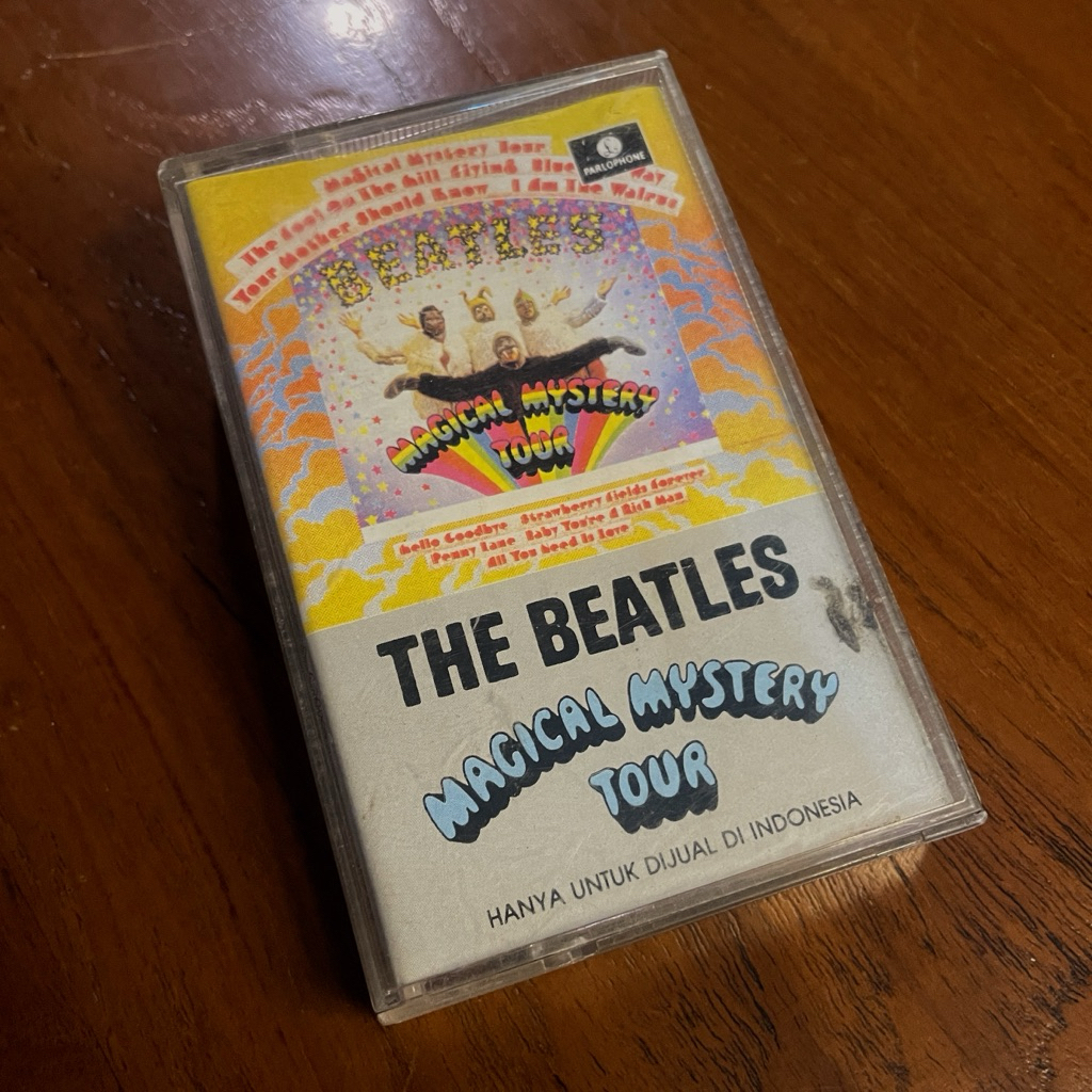 kaset pita the beatles magical mystery tour