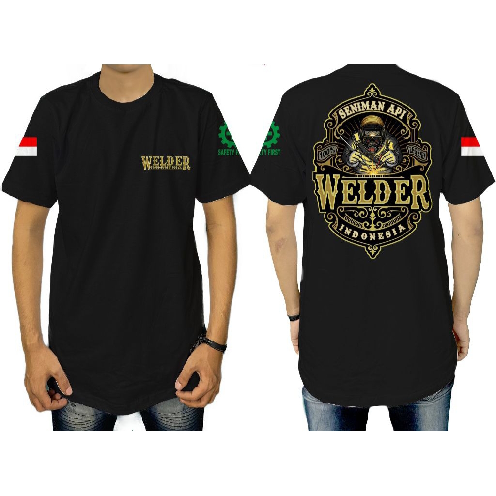 KAOS SENIMAN API INDONESIA//KAOS WELDER LEGEND