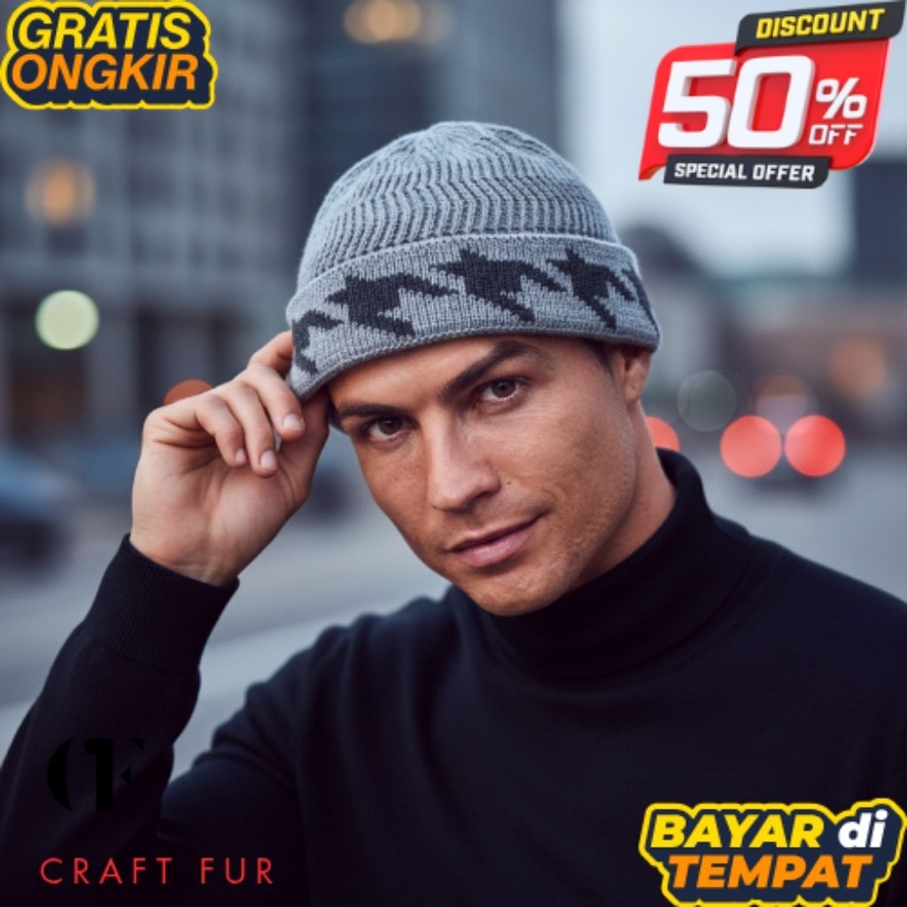 Kupluk Peci Sharwa, Peci Rajut premium untuk ibadah, Kupluk Rajut bisa untuk Sholat berkualitas