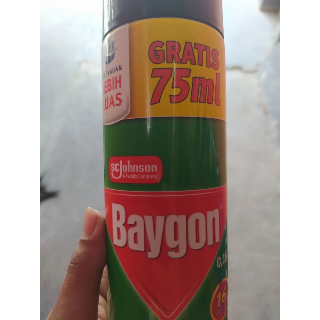Baygon semprot besar 600+75ml