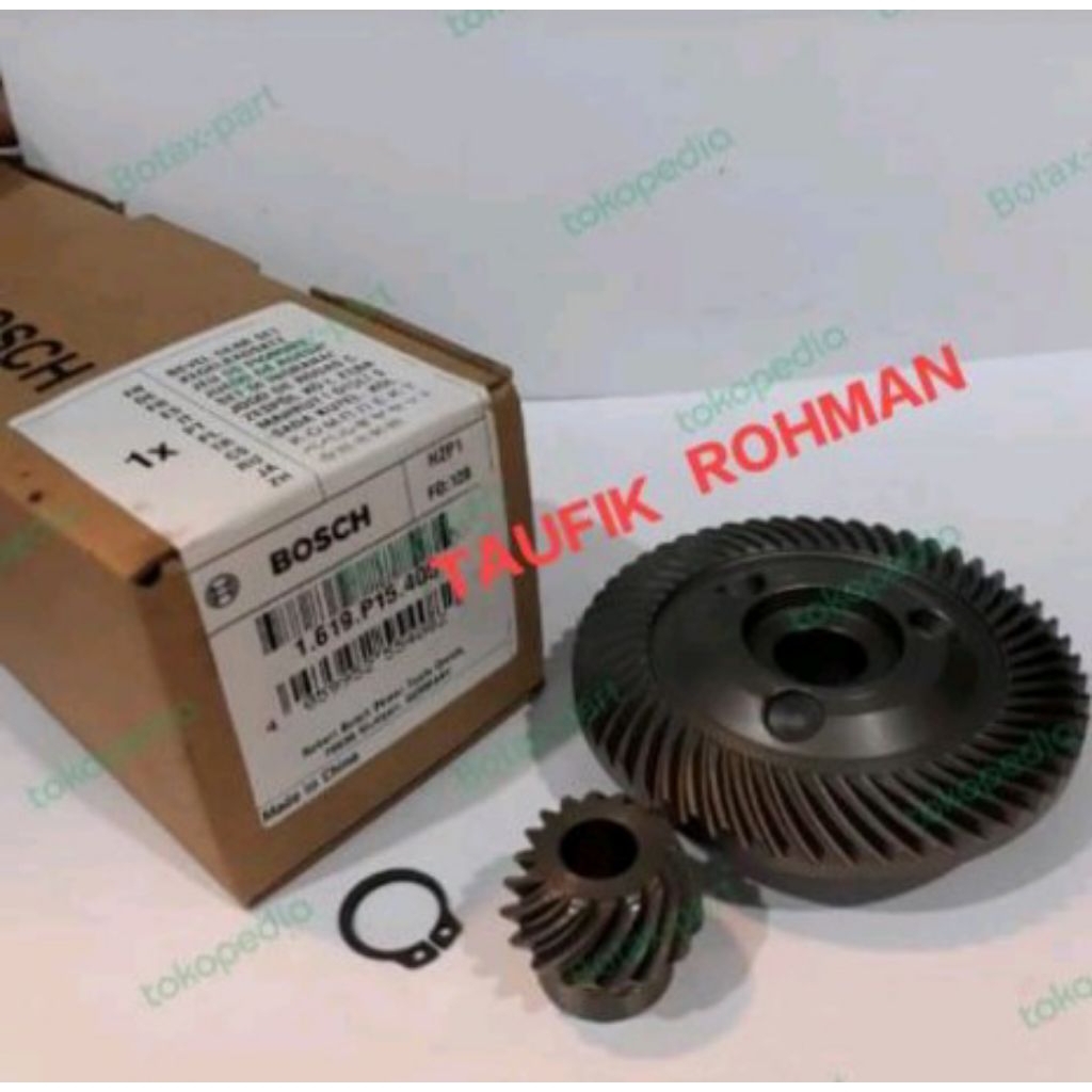 ORIGINAL BEVEL GEAR SET GERINDA BOSCH TIPE GWS 2200 / GWS 2000 / GWS 20-180