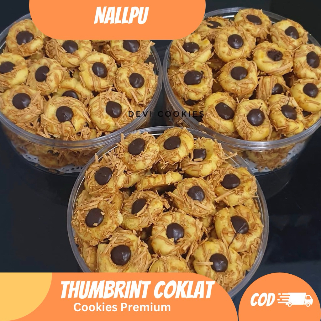 Kue Kering Thumbritn Coklat / Kue Kering Lebaran / Kue Kering Coklat