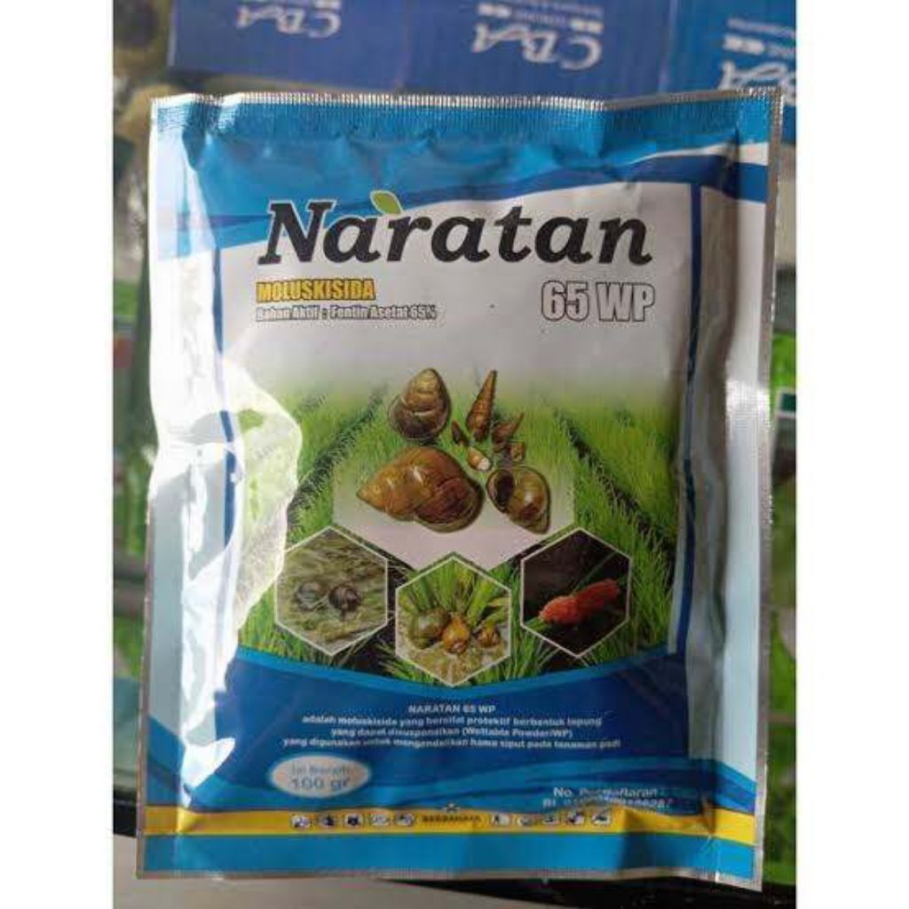 MULUKISIDA NARATAN OBAT KEONG SAWAH AMPUH..65WP 100grm