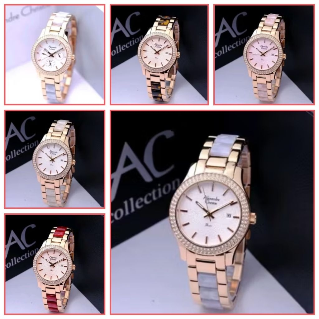 Alexandre  Ac  2932 / AC 2932 AC 2914 Jam Tangan Wanita alexandre Christie