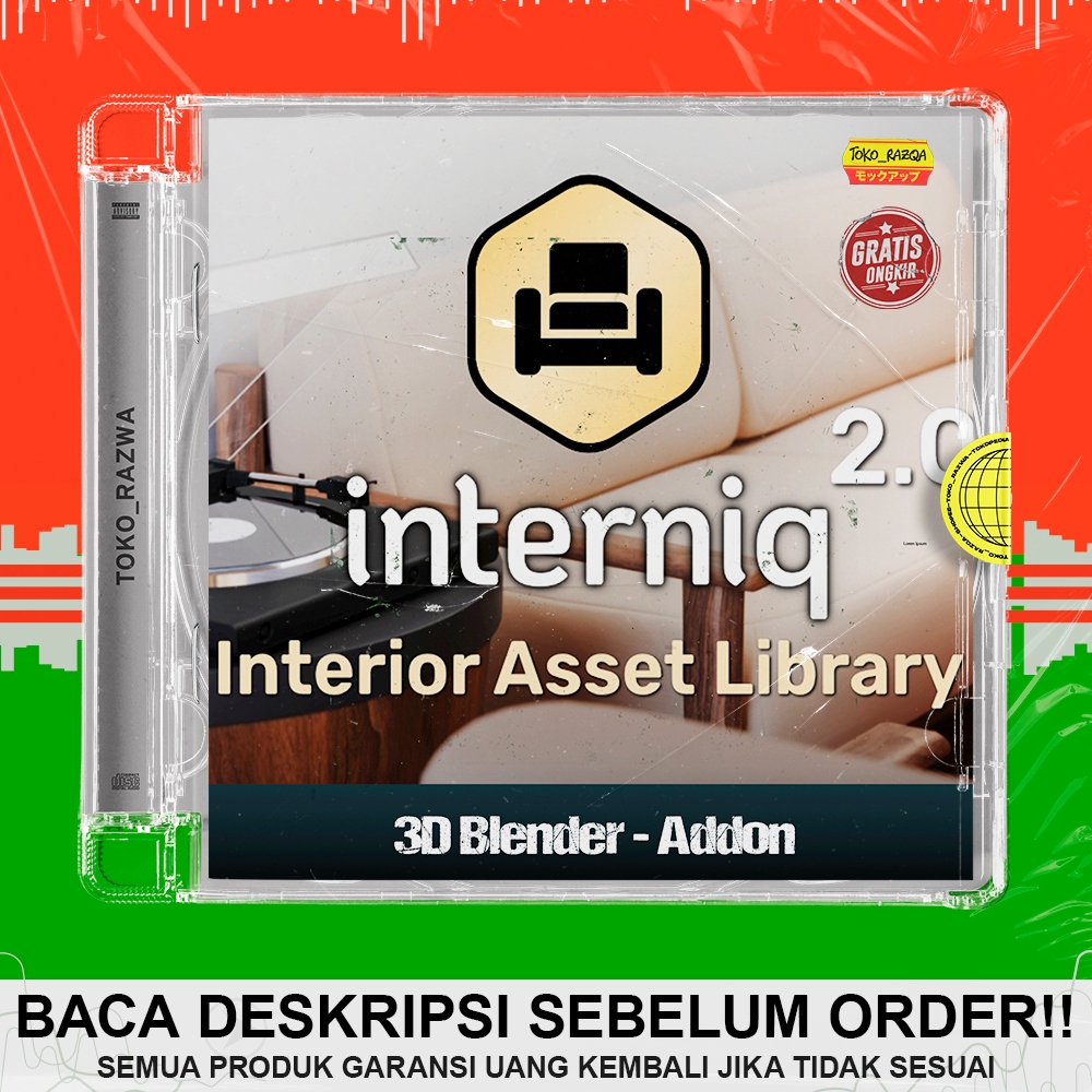 3D Blender - Interniq v2 - Addon - 190126