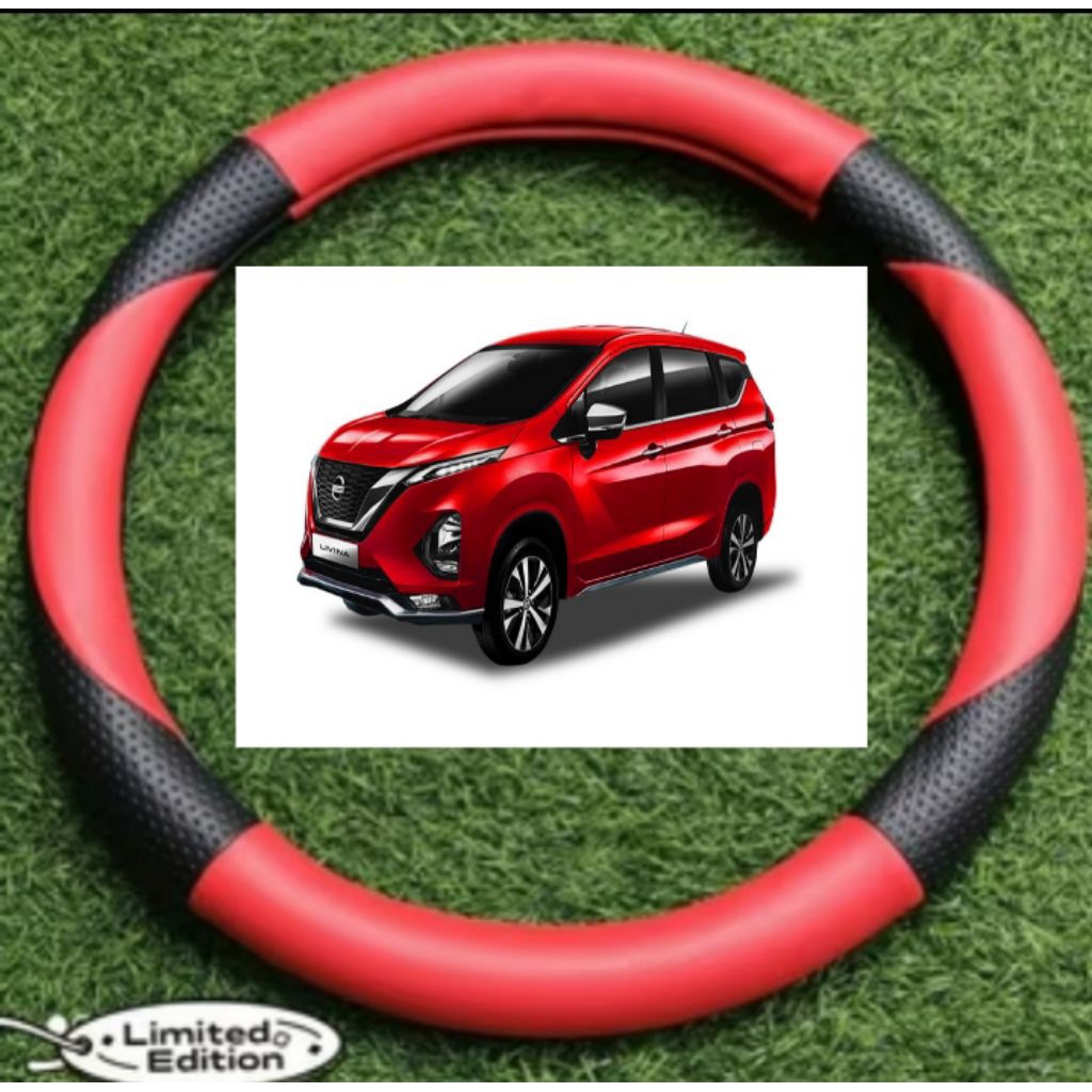 sarung stir mobil Nissan Livina cover stir Livina bungkus stir mobil minibus