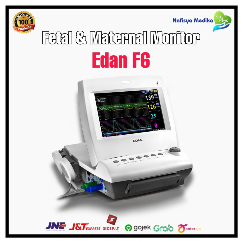 EDAN Fetal Monitor CTG 2 Channel | Monitor Denyut Jantung Janin & Kontraksi