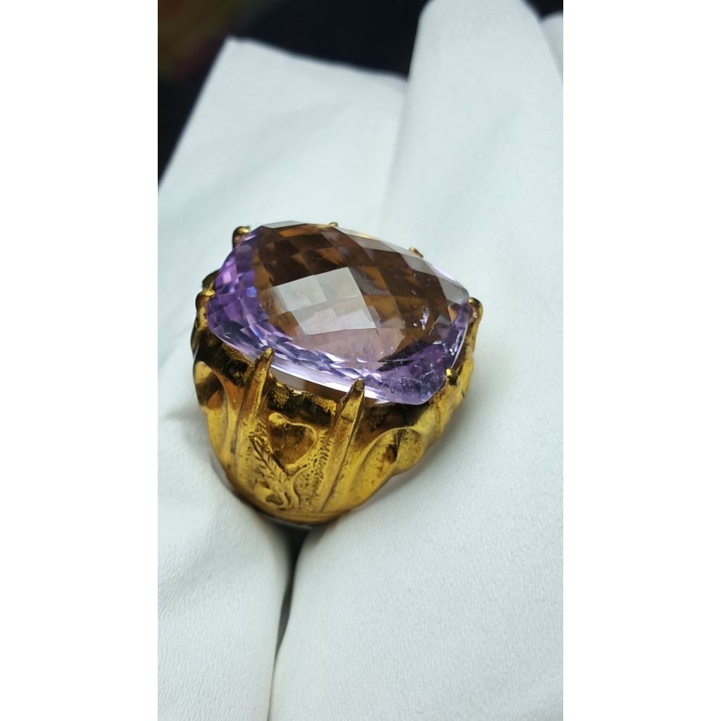 natural amethys quartz memo