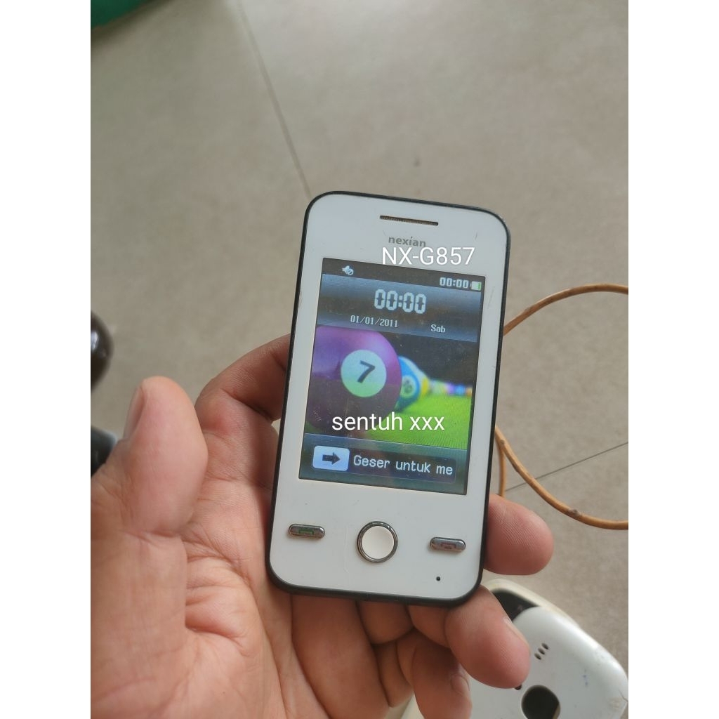 Nexian nx-g857 rusak minus anggap jual sparepart