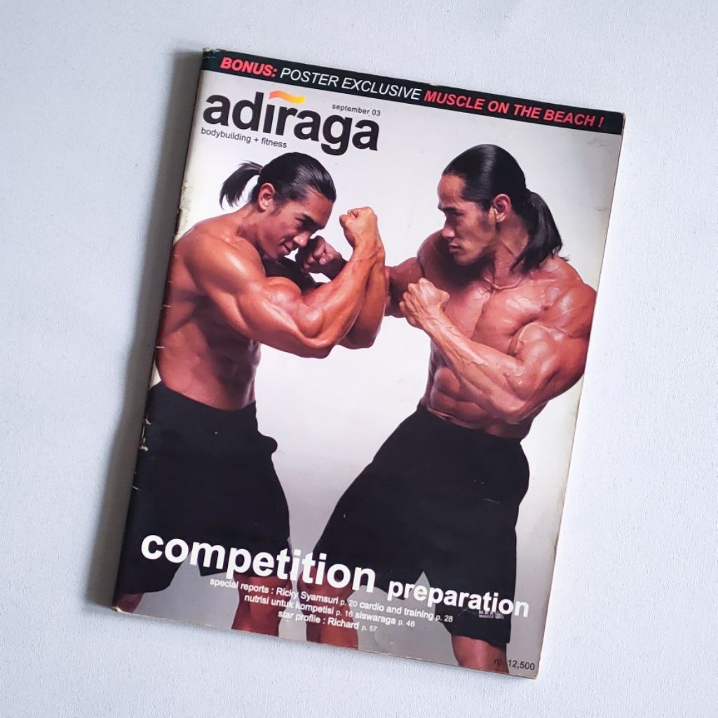 Majalah Fitness & Bodybuilding - ADIRAGA edisi September 2003