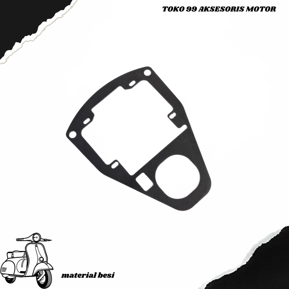 BRACKET PROJIE BILED AES KENZO VINYX CR7 TURBO SE 2,5 INCH MOTOR SATRIA FU BARONG SINGLE BRAKET PROJ