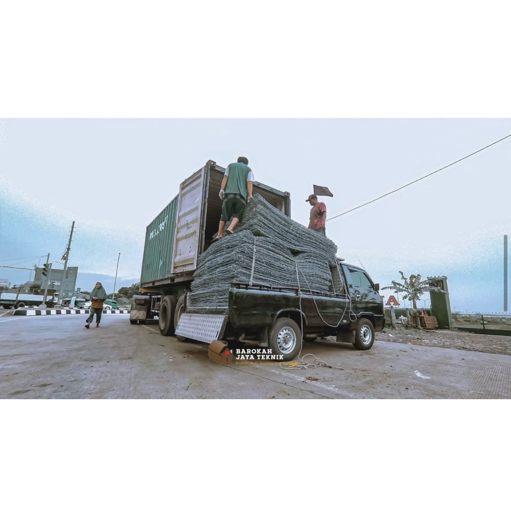 Bronjong Kawat Galvanis