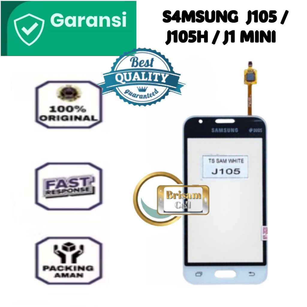 TOUCHSCREEN S4MSUNG  J105 / J105H / J1 MINI / TASKRIN / LAYAR SENTUH / TC  OEM