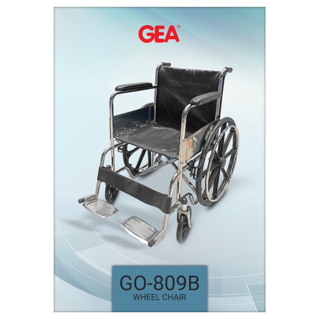 Kursi Roda Gea Solid Go-809