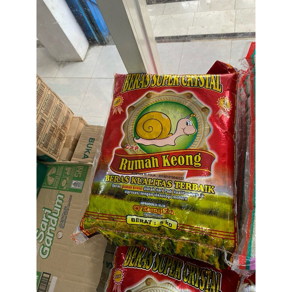 GROSIR BERAS RUMAH KEONG 5kg