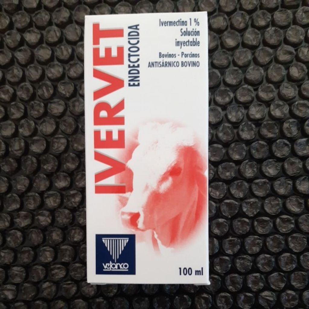 IVERVET 100 ml IVERVET OBAT GUDIK ECTO ENDO PARASIT