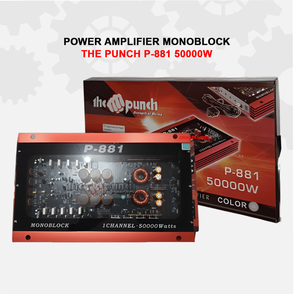POWER AMPLIFIER THE PUNCH MONOBLOCK P-881 50000W