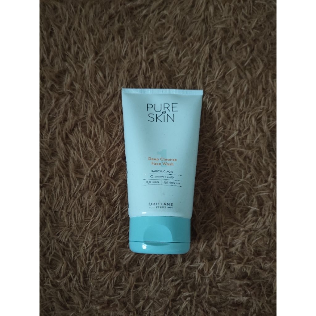 ORIFLAME Original - PURESKIN FaceWash150ml Toner150ml dan FaceLotion50ml