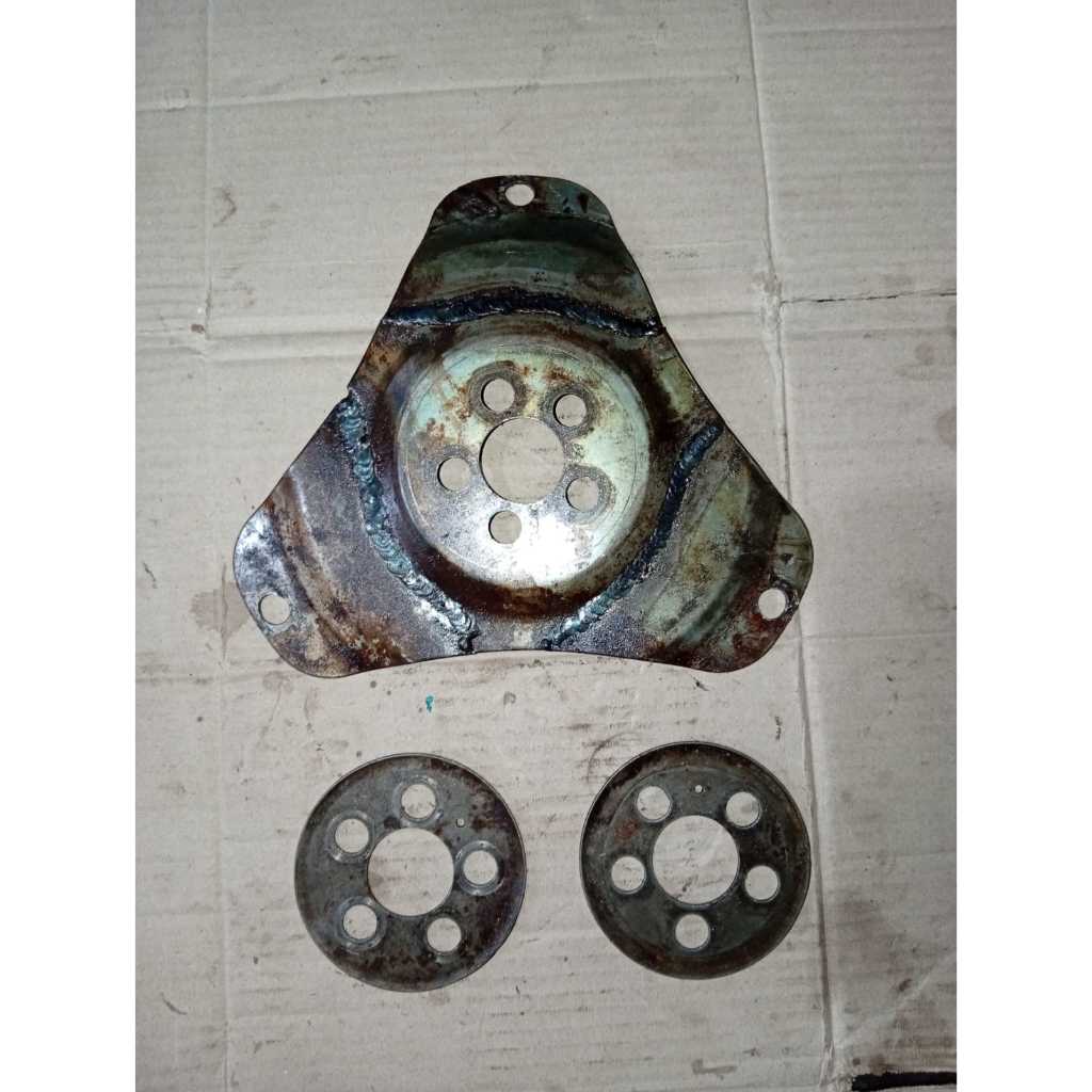 Plat Ring Dudukan Flywheel Donat Convegter Transmisi Matic Hyundai Accent Verna Avega Copotan Origin