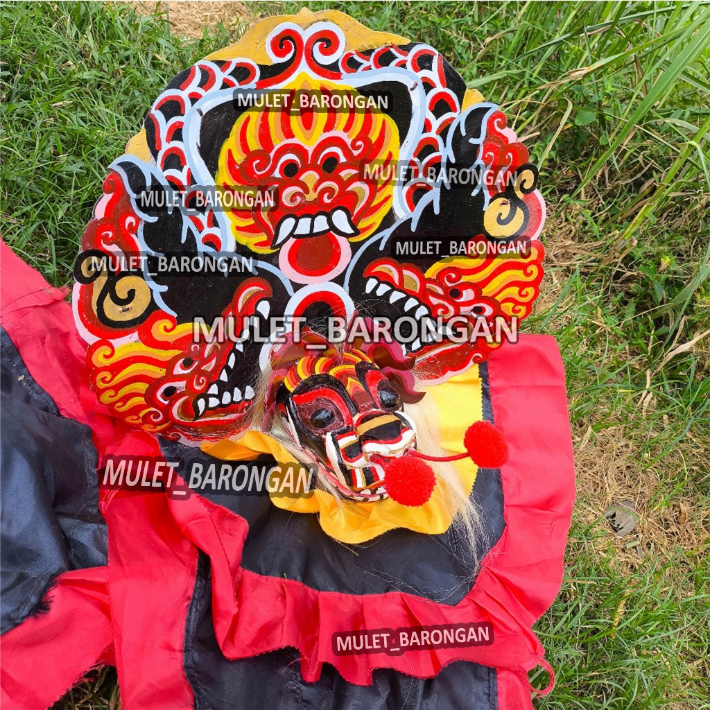 Barongan Telon Kayu Pentas Free Sungut dan Kemul