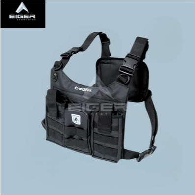 Eiger Sport Hike - Tas Pelindung Dada Waterproof Pria Wanita - Chest Bag Riding - Tas Dada Trail