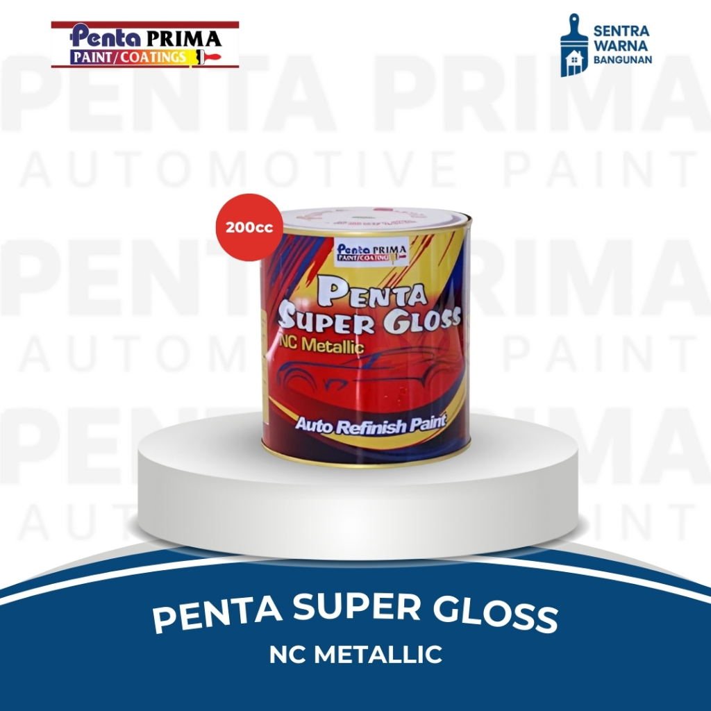 Cat Duco Metallic Penta Super Gloss Metalic Special / Cat Duco Hijau Metalic I 200cc