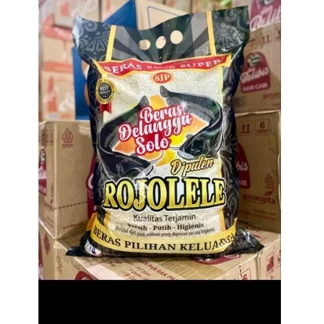 Beras Pulen Rojolele Hitam 5KG - Pulen, Bersih, Tanpa Bahan Berbahaya