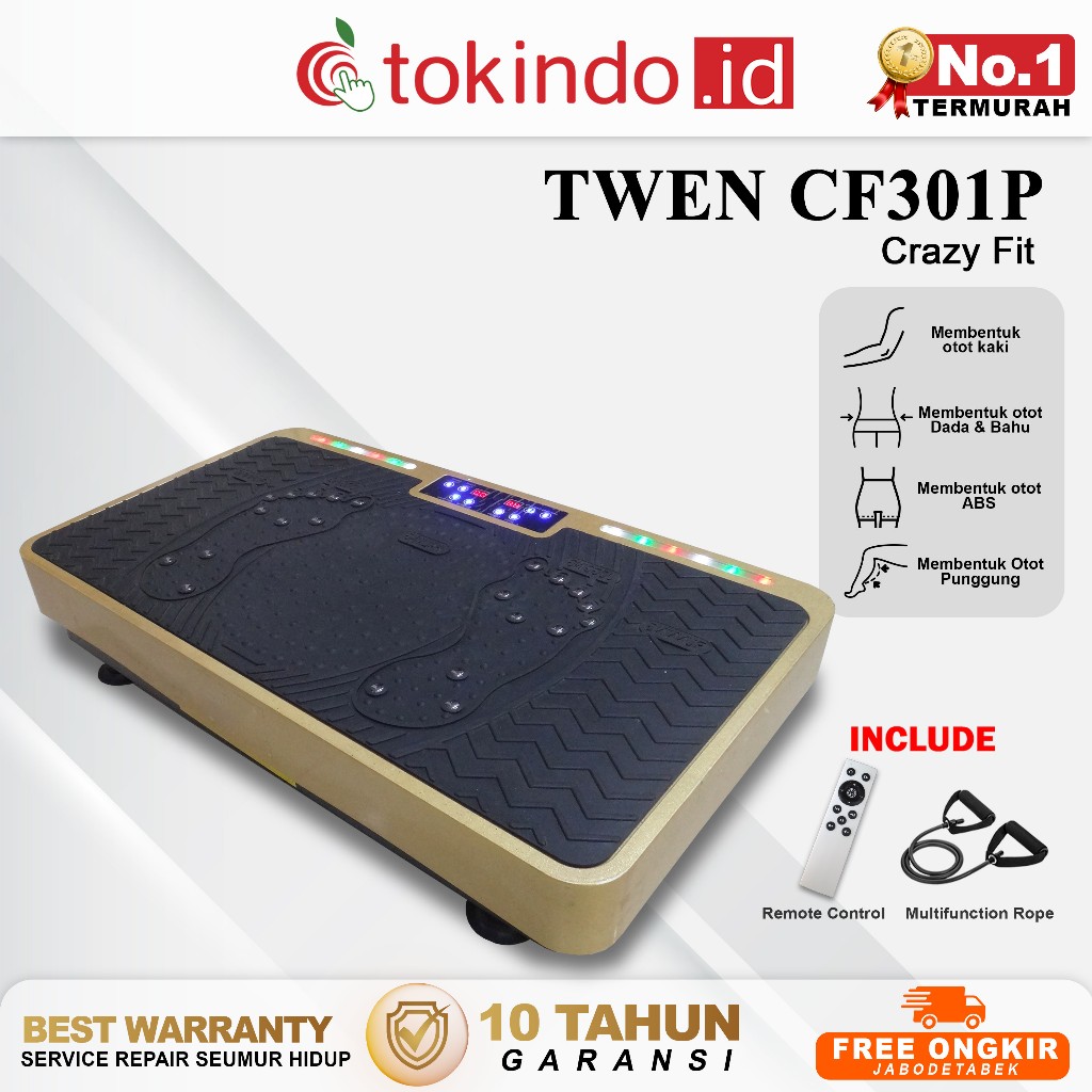 Crazy Fit Nature CF301P Alat Olahraga Alat Pelangsing Tubuh CrazyFit