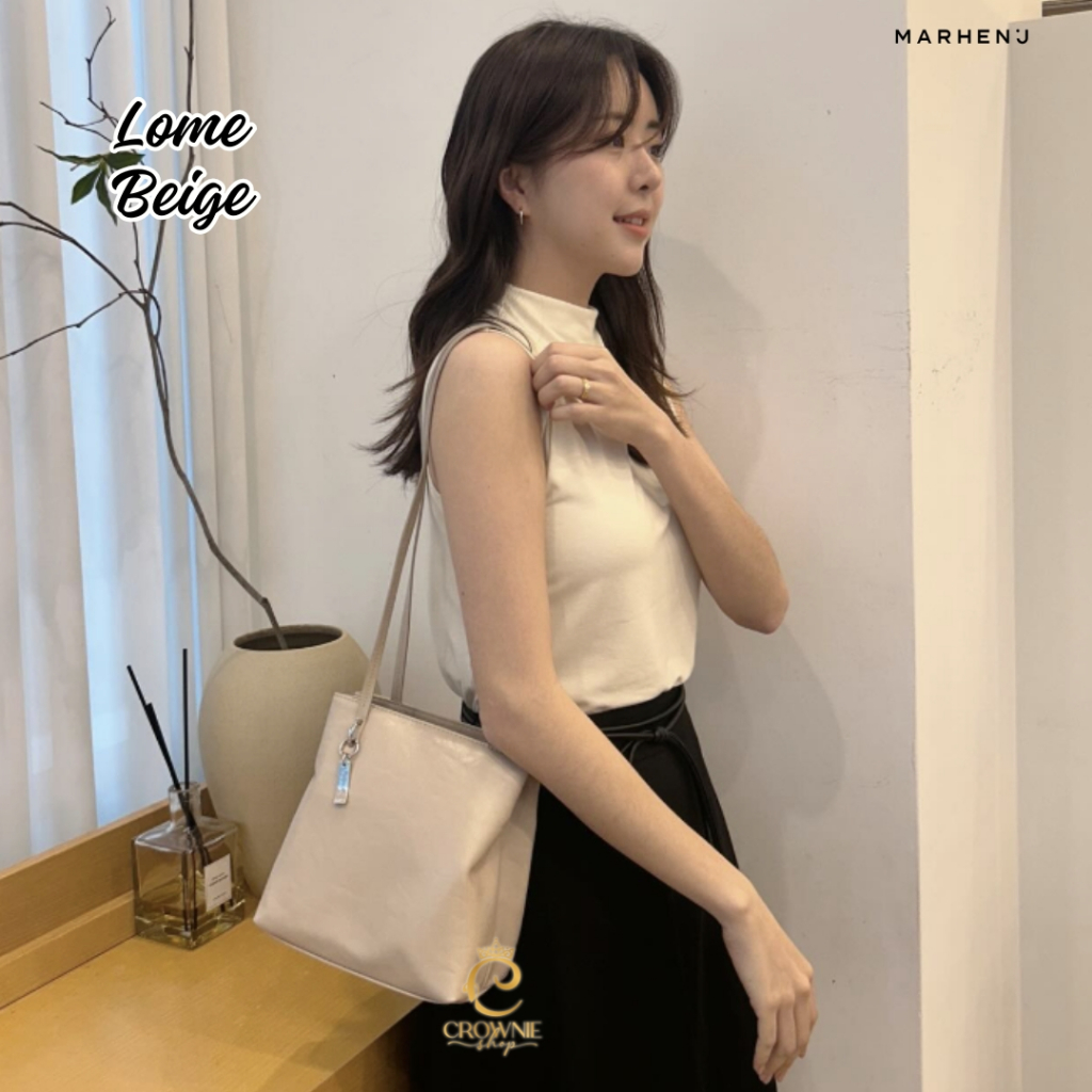 Tas wanita korea Marhen J shoulder leather LOME BAG