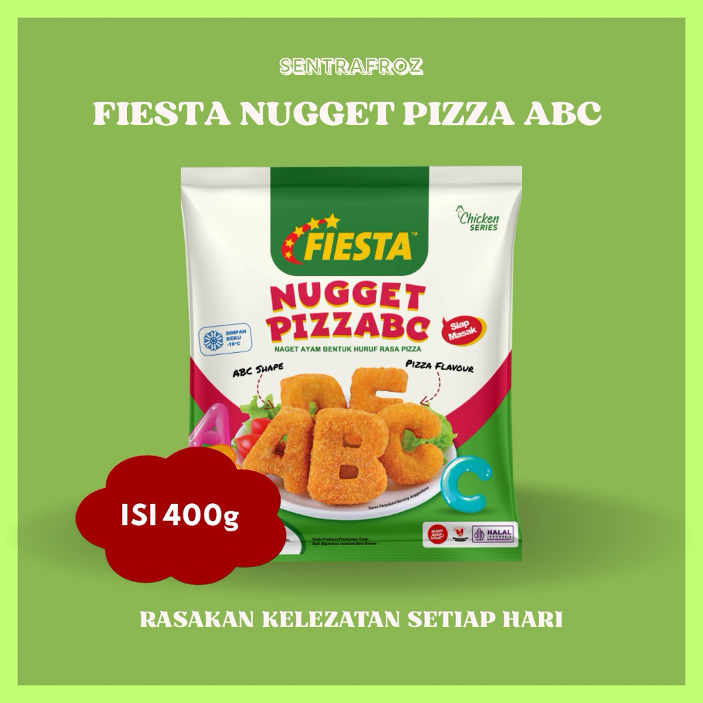 Fiesta Nugget Pizza ABC 400g