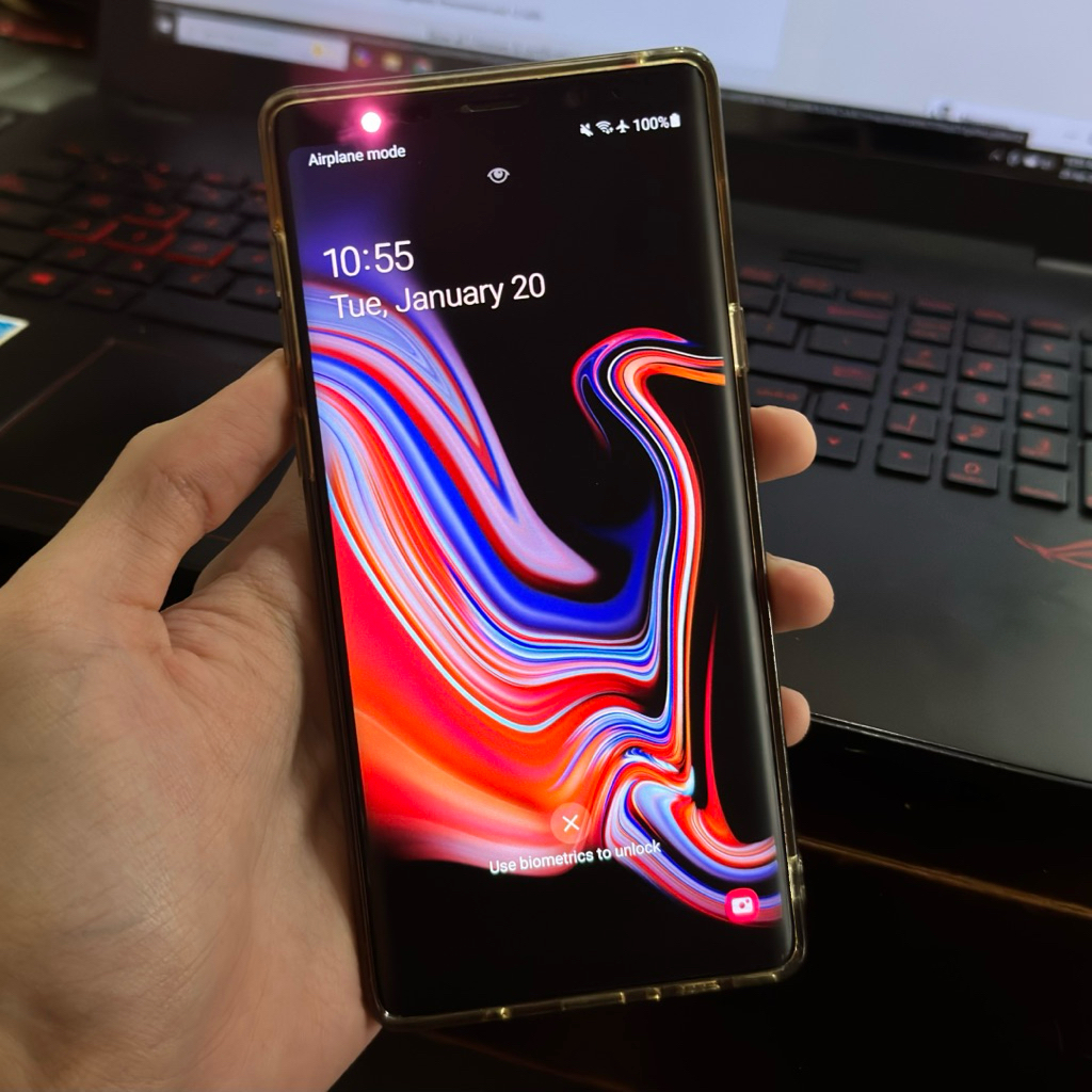 Samsung Galaxy Note9 Note 9 SEIN Resmi 128gb Copper Gold Cokelat Minus Preloved Second