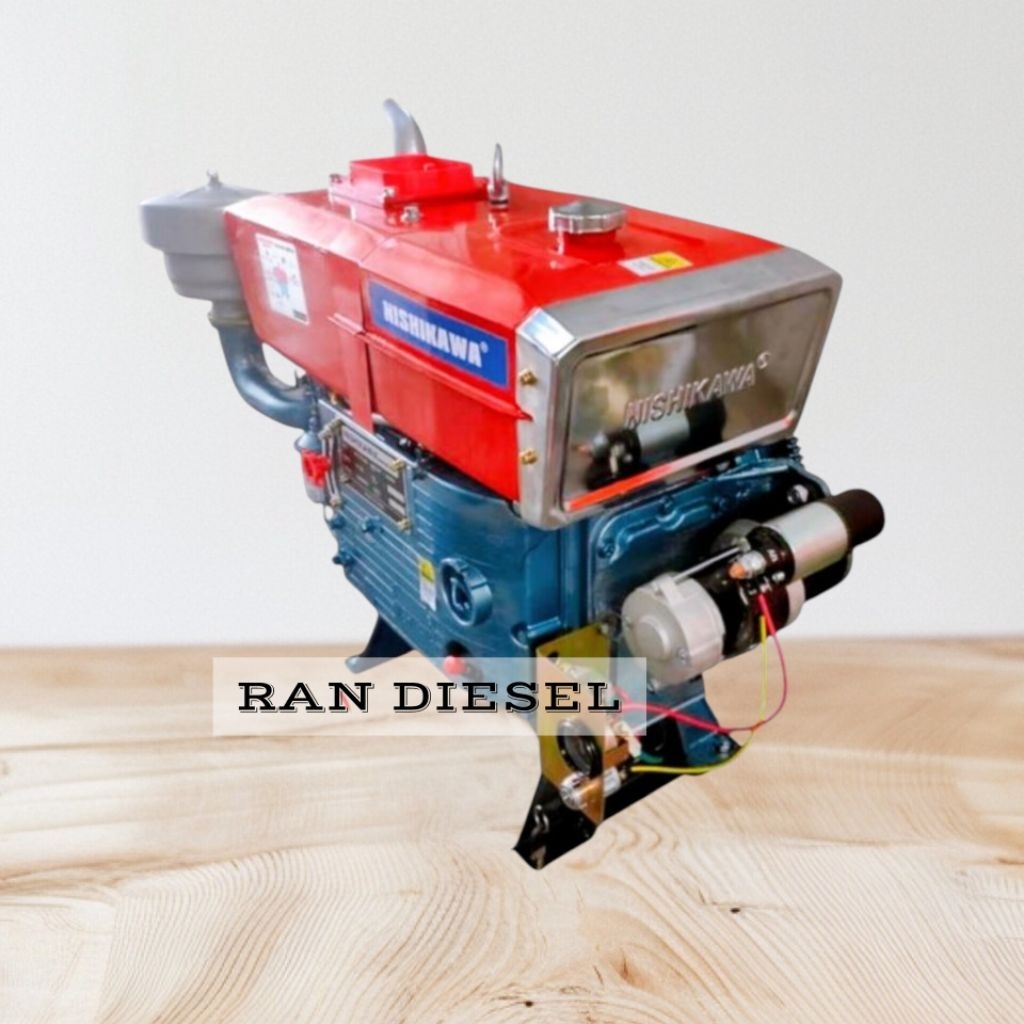 Mesin Penggerak Diesel Engine NISHIKAWA ZS 1115 MK 27 HP Elektrik Stater