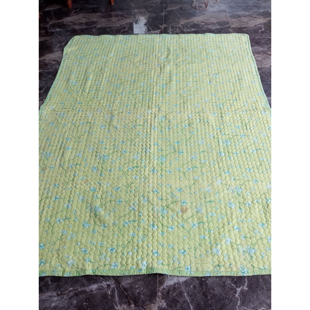 PL MULTIFUNGSI BISA ALAS LANTAI BISA ALAS KASUR ,SELIMUT JAITAN QUILTING UK 155*200 CM
