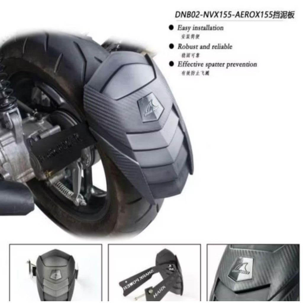 mudguard penahan lumpur universal motor ninja 250 R15 r25 CBR dll