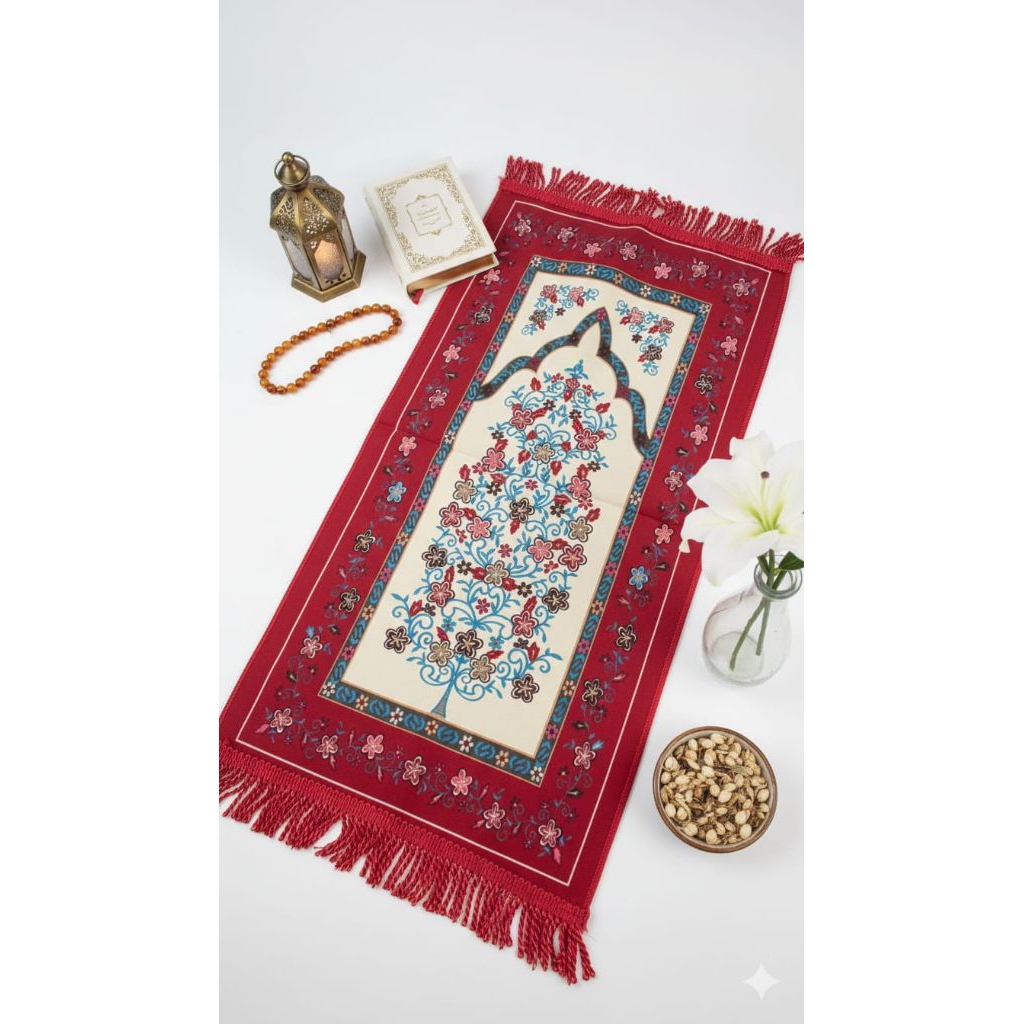 Sejadah Turki Bludru Tebal dan Nyaman Sejadah anak