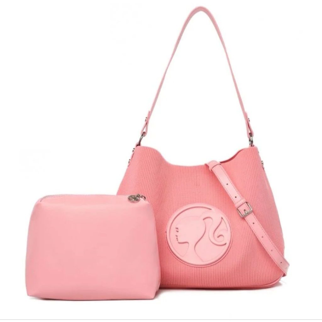 Tas Barbie Wanita Original Tas Barbie Kuncir Pink