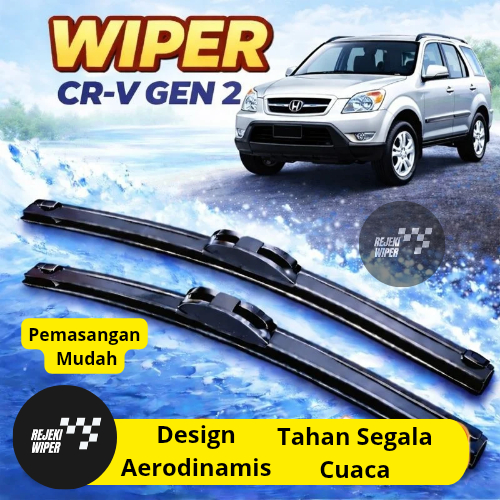 Wiper Crv Gen 2 Frameless Wiper Depan Mobil Crv Gen 2 Wiper 1 Set