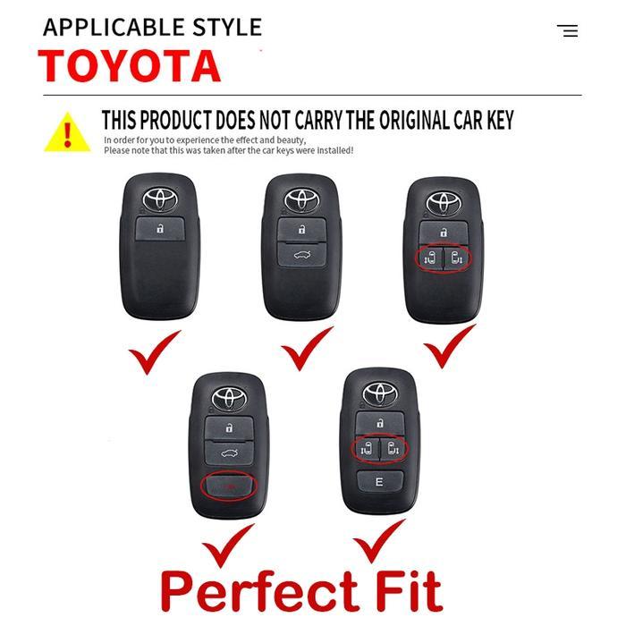Cover Kunci Mobil Toyota Avanza Raize Veloz Baru 2022 - 2024 Agya Gantungan Kunci Mobil Toyota