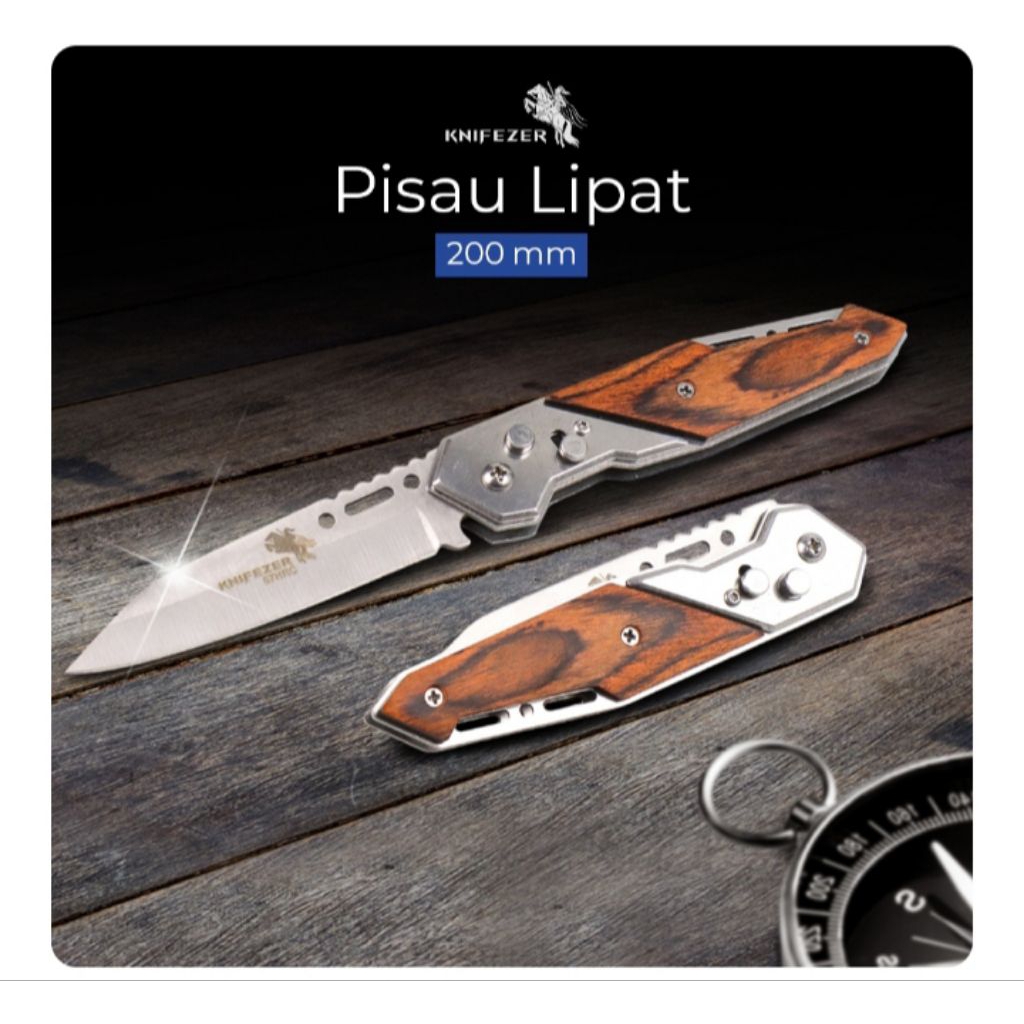 Knifezer pisau doom Blade survival knife