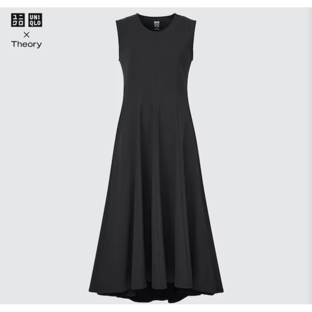 Ultra Stretch Flare Long Dress UNIQLO x Theory